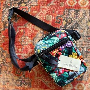 Vera Bradley Colorful Floral Crossbody Bag NWT